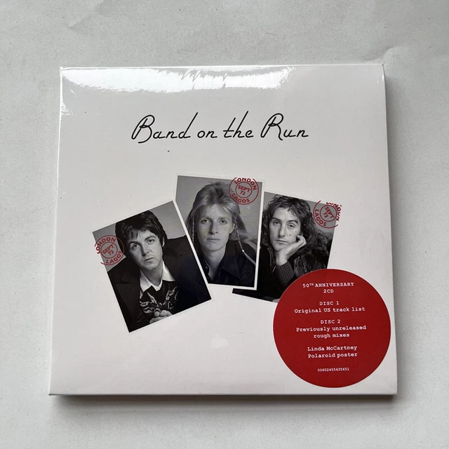paul mccartney 鈍い band on the run (RARE4点)