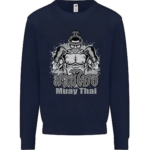 Felpa Maglione Muay Thai Boxing MMA Arti Marziali Kick 3