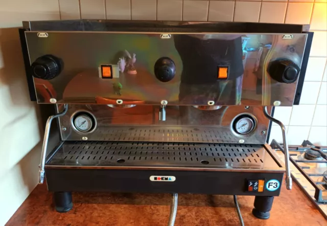 Boema D-2S15A Deluxe 2 Group Semi-Auto Espresso Coffee Machine Cafe Commercial