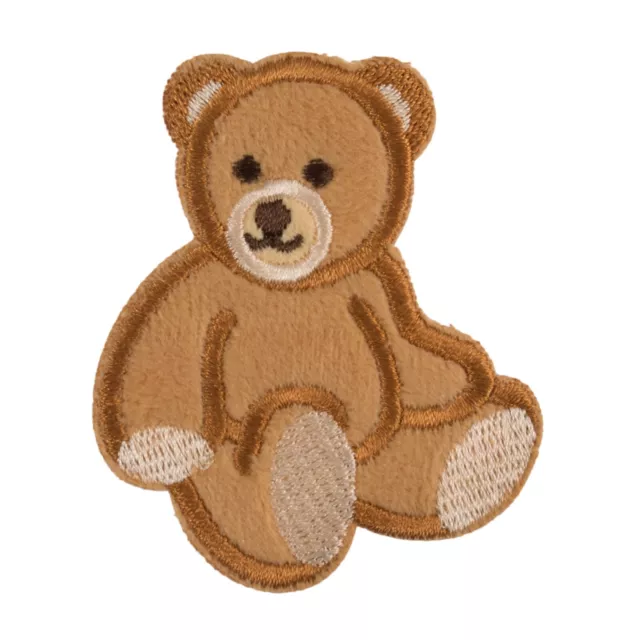 Teddy Ours Brodé Motif à Repasser Ou à Coudre Patch Appliqué Broderie