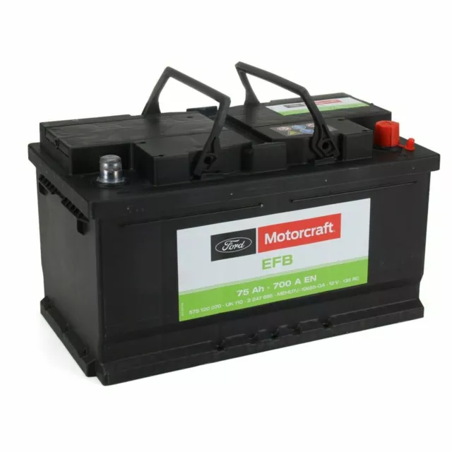 ORIGINAL FORD AUTOBATTERIE Batterie Starterbatterie EFB 12V 75Ah 700A  2247695 EUR 200,00 - PicClick FR