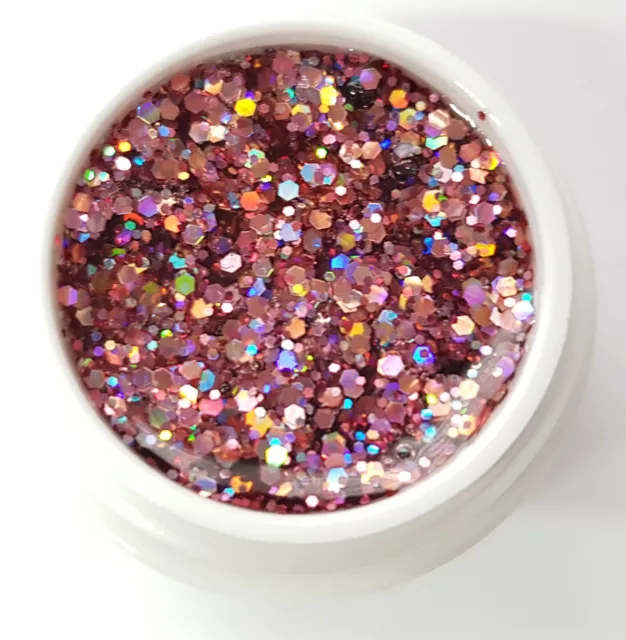 5 ml UV Exclusiv Big Glitter Gel Extreme Venus 983