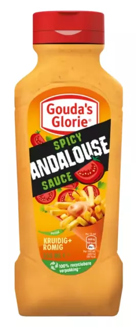 Gouda's Glorie Spicy Andalouse Sauce (6 x 550 ml)