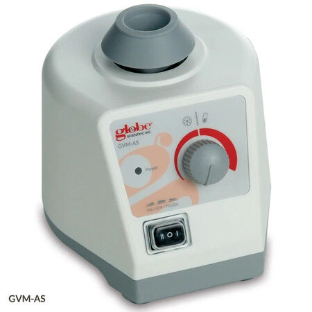 GLOBE SCIENTIFIC GVM-AS Shaker,Vortex Mixer,0 to 2500 rpm Speed