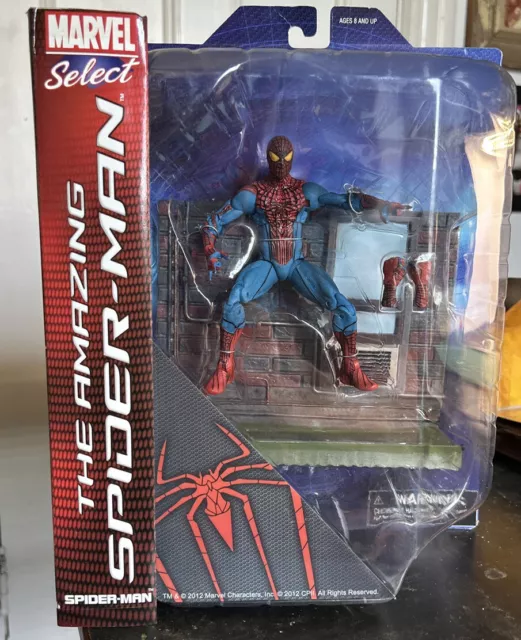 🔥2012🔥Marvel Diamond Select Amazing Spider-Man Action Figure  Sealed New NIB