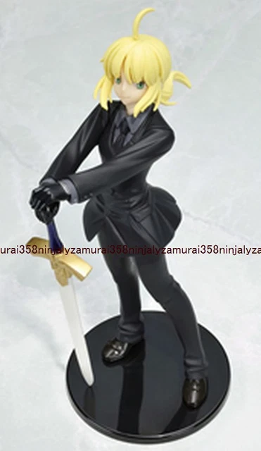 FATE/ZERO SABER MINI figure promo suit ver Kaiyodo TYPE MOON official ...