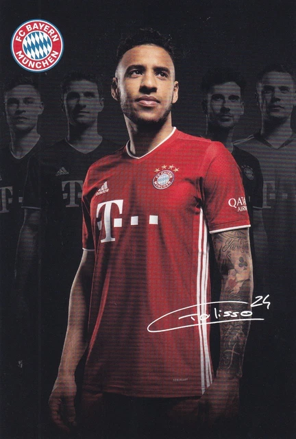 MATHYS TEL FC Bayern München Autogrammkarte 2024/25 Original EUR 8,99