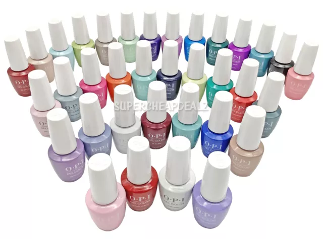 OPI GelColor Soak Off GEL Nail Polish 200+ COLORS Top Base 0.5 oz 100% AUTHENTIC