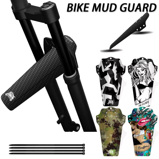 Ledeak Bike Mudguard Set, Portable Adjustable Road Mountain Bicycle Cycling  Tires Front and Rear Mud Guard Fenders for MTB (Black) : :  Sports & Outdoors