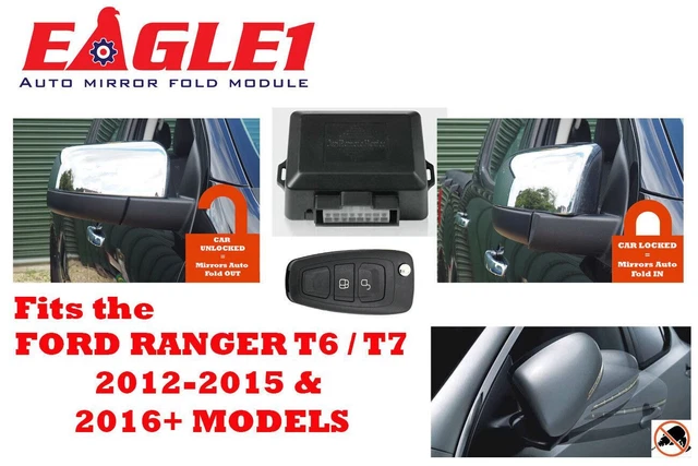 FOR FORD RANGER Wildtrak Auto Folding Mirror Module Ranger Wildtrak ...