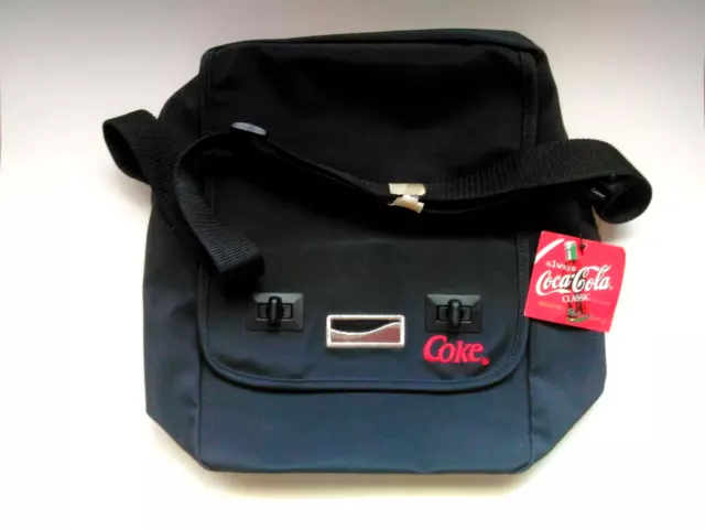 Vintage Coca Cola Messenger Lap Top Bag -New Oldstock - 1999