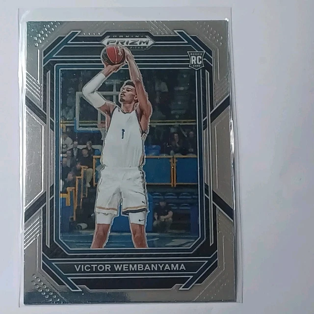 CARTA ROOKIE VICTOR Wembanyama 2023-24 Panini Prizm Deep Space RC #1 - Foto 11
