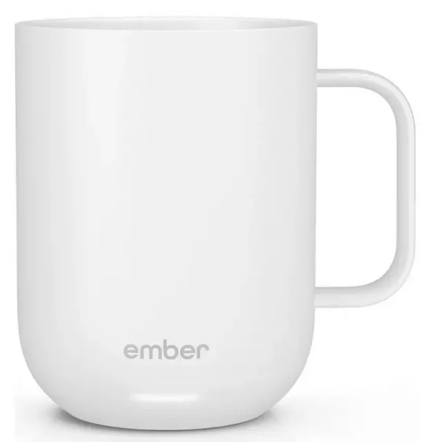 NEW Ember Temperature Control Smart Mug 2, 10 oz, Copper, 1.5-hr Battery  Life - App Controlled Heated Coffee Mug - Improved Design 