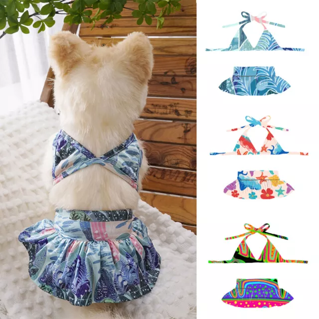 Hunde-Party-Kostüm Haustier-Hundekleidung Haustier-Bikini-Set Haustier- <