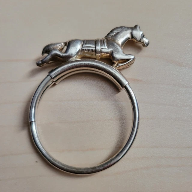Hermès Porte-clés H Logo Ag925 Hermes Argent Métal Argenté Métallisé