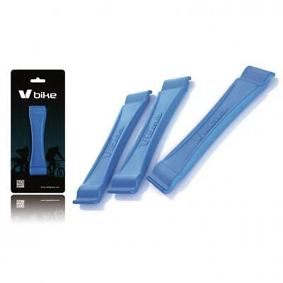 Leve Smontagomme Per Bici, Moto E Auto - Set Da 3 Con Protezione Cerchio, Ideali Per Riparazioni Fai Da Te - Foto 3