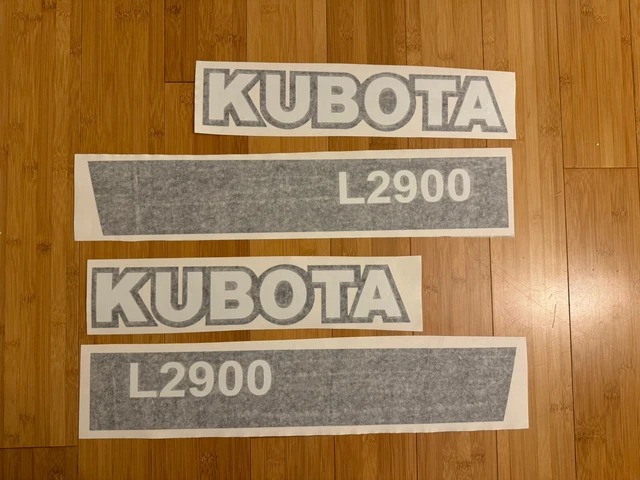 Kubota Heavy Equipment Decals & Emblems | eBay
