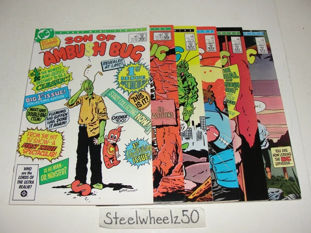 Son Of Ambush Bug #1-6 Comic Lot DC 1986 2 3 4 5 COMPLETE Keith Giffen Fleming