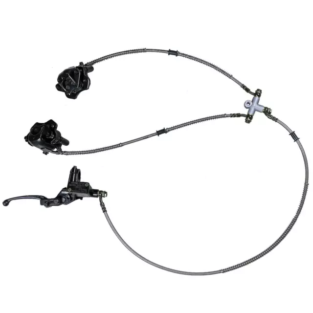 Hydraulic Front Hand Brake Caliper Cylinder Assembly 150 250cc Go kart ATV Quad