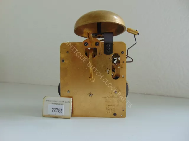 Overhauled Hermle 241-080 52 Cm Clockwork With Bell