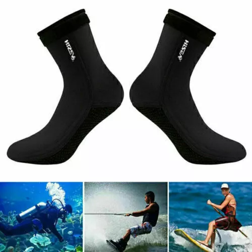3mm Neoprene Diving Surfing Swim Watersport Socks Wetsuit Snorkeling Boots