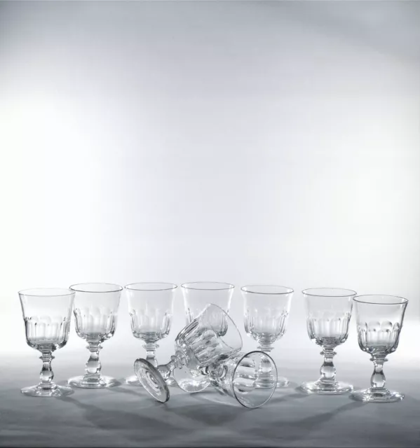 Lot Verres En Cristal Baccarat