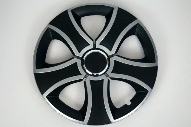 SET OF 4 x 15" CAR WHEEL TRIMS RIMS  HUB FITS CITROEN C3, C4, C5, PICASSO  #T