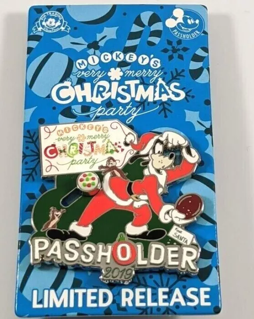 DISNEY SANTA GOOFY Slider Pin Mickeys Very Merry Christmas Party 2019
