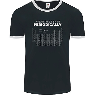 I Wear This Periodically Funny Geek Nerd Mens Ringer T-Shirt FotL