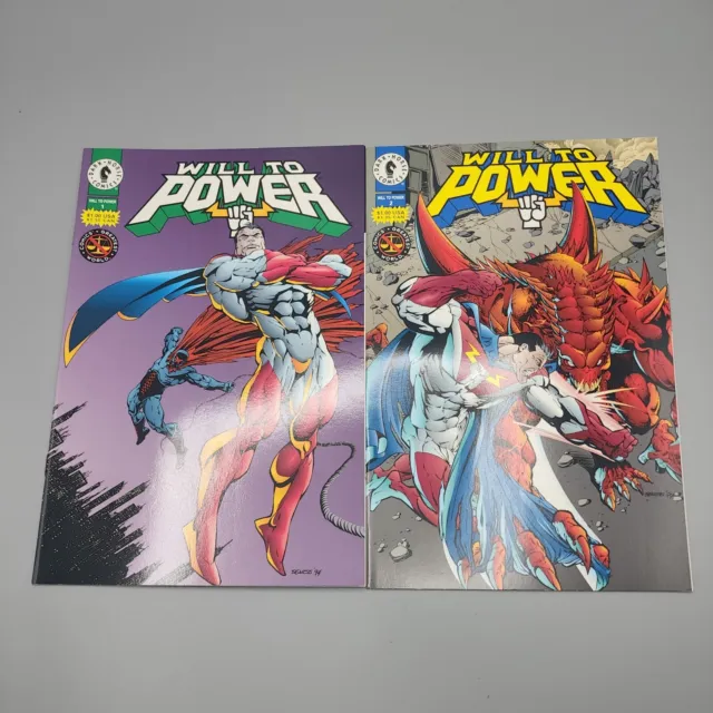 Dark Horse Comics Will to Power Issue 1-2 (1994)