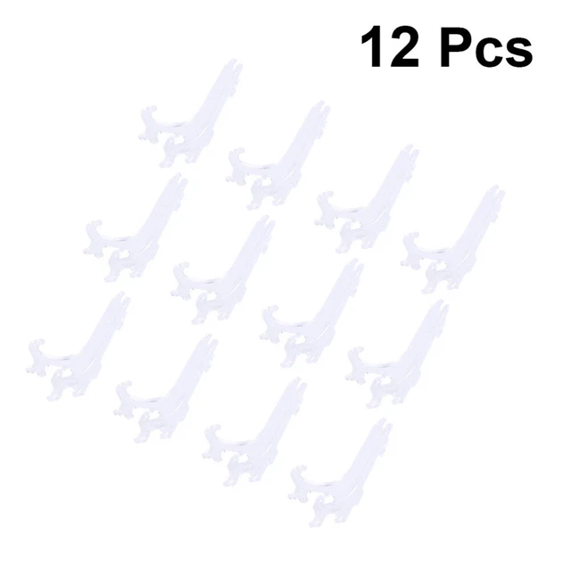 12 pz supporto per piastra per biscotti supporto supporto per portafoto cavalletto