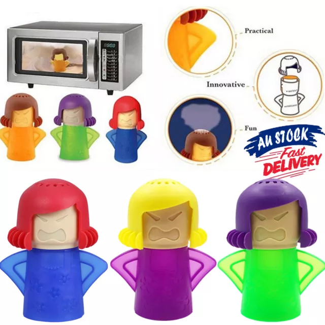 Mama Easy Kitchen Effective Microwave Oven Steam Cleaner Angry Clean Tools