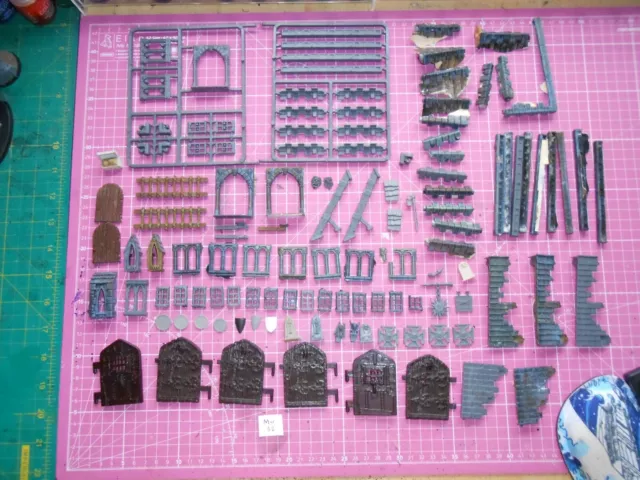 58. März - Warhammer Mordheim Bauteile Lot