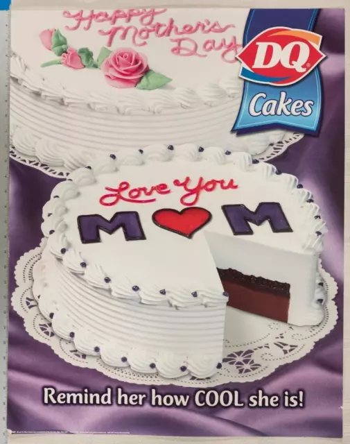 Dairy Queen Poster Mother's Day 22x28 dq2