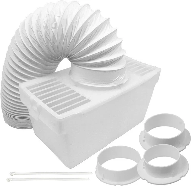 Set condensatore tubo di ventilazione con 3 adattatori SPARES2GO