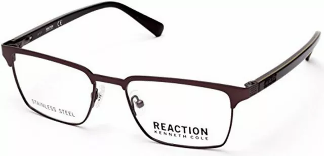 Kenneth Cole REACTION KC0797 Brown 049 Metal Optical Eyeglasses Frame 51-17-140