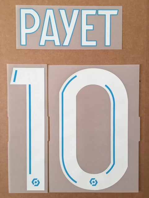 FLOCAGE OFFICIEL OM Thauvin 26 home 2020/2021 (FV) EUR 25