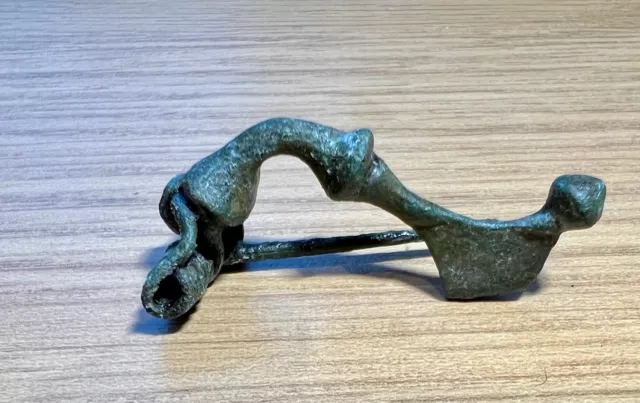 SALE!     Ancient Roman Bronze Fibula 43mm