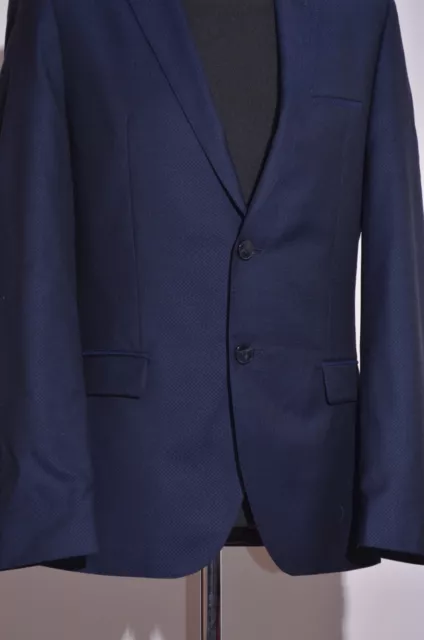 Giacca blazer Hugo Boss Arti193 extra slim lana navy taglia UK40 US40R EU50 3