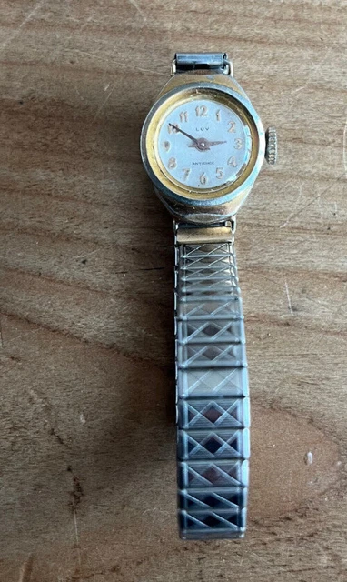 Montre Homme Vintage LOV Mécanique Dorée - Style Habillé Rétro