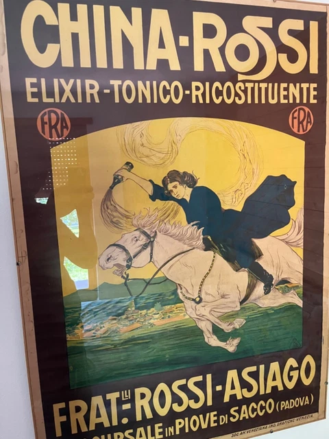 Manifesto 90x60 cm fratelli Rossi anno 1940/1950