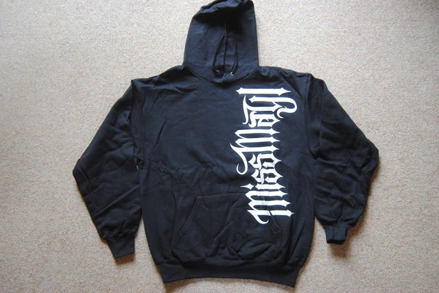 Miss May I Mmi Logo Felpa con Cappuccio Nuovo Official Deathless A Cuore