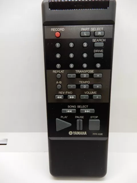 Control remoto piano piano de disco OEM Yamaha PPR-102E