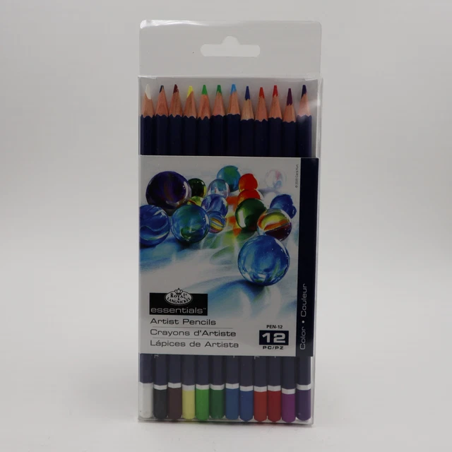 Lápices de colores Royal & Langnickel, 12 piezas