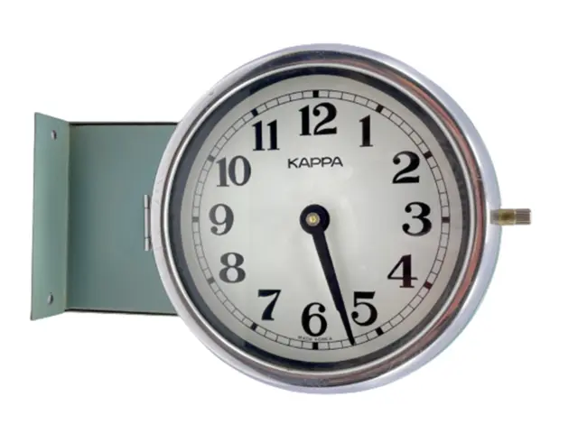SSC-404 Kappa Double Faced Bracket 2 Hand Master Clock Marine Slave clock 24VDC