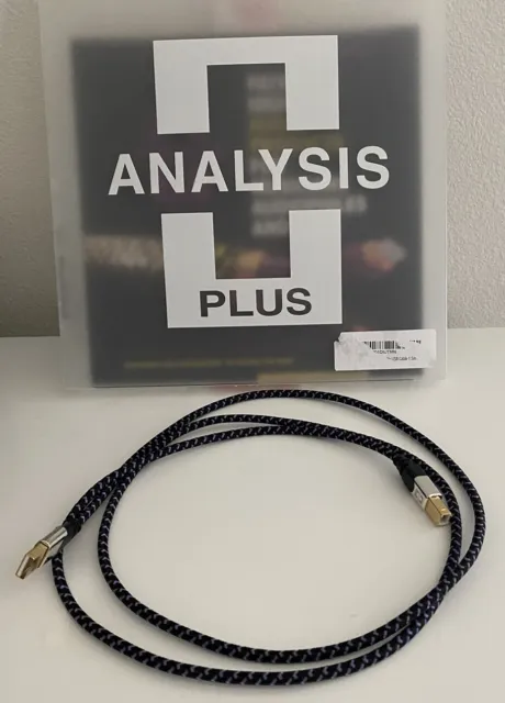 Analysis Plus Purple Plus USB Cable (A to B)  1.5m