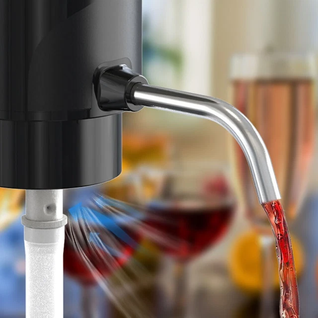 Aérateur de vin et verseur électrique | Décanteur automatique pour une Aération rapide Aérateur de vin et verseur électrique | Décanteur automatique pour une Aération rapide