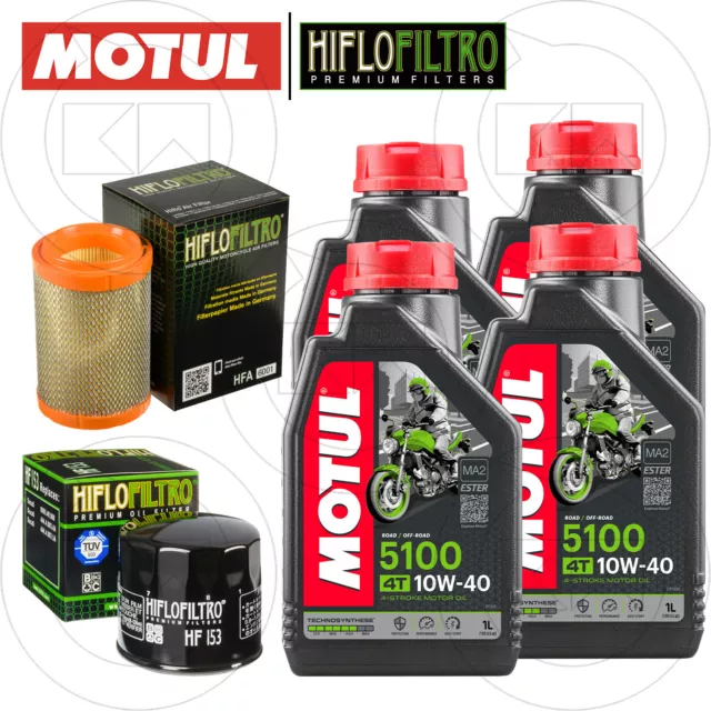 KIT TAGLIANDO 4Lt OLIO MOTUL 5100 FILTRO ARIA/OLIO DUCATI MONSTER 796 2011-2015