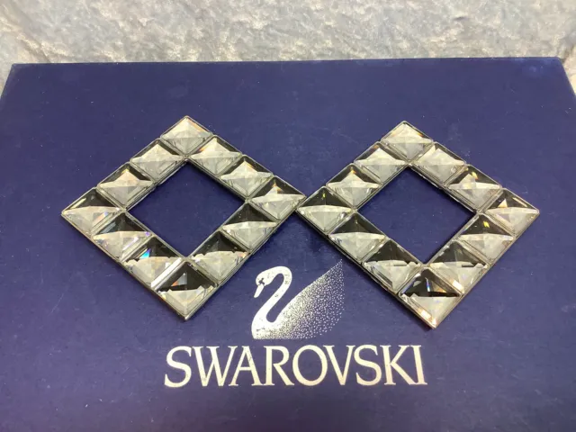 Swarovski 'Dressed Up' Napkin Rings 9280000061 606979. Retired 2004. w/box