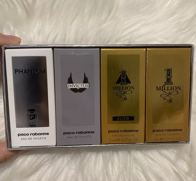 NEW SEALED PACO Rabanne Miniature Perfume 1 Million & Phantom ...